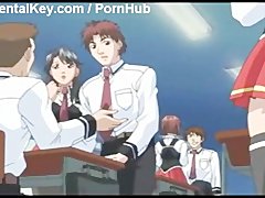 Хентай порно школьников в классе
